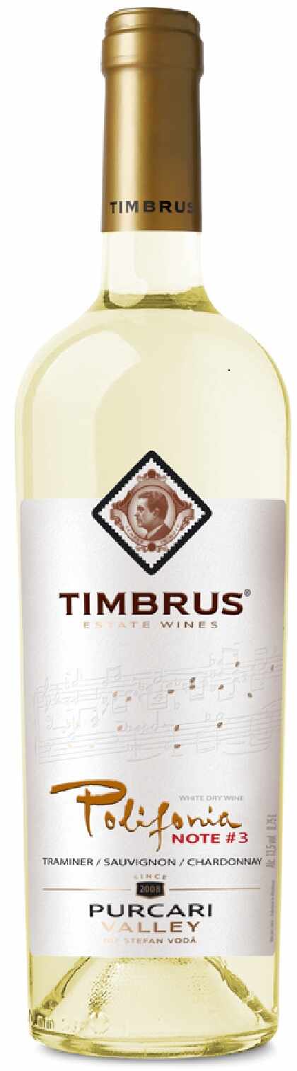 Vin alb - Timbrus Polifonia Note 3, 2019, sec | Timbrus