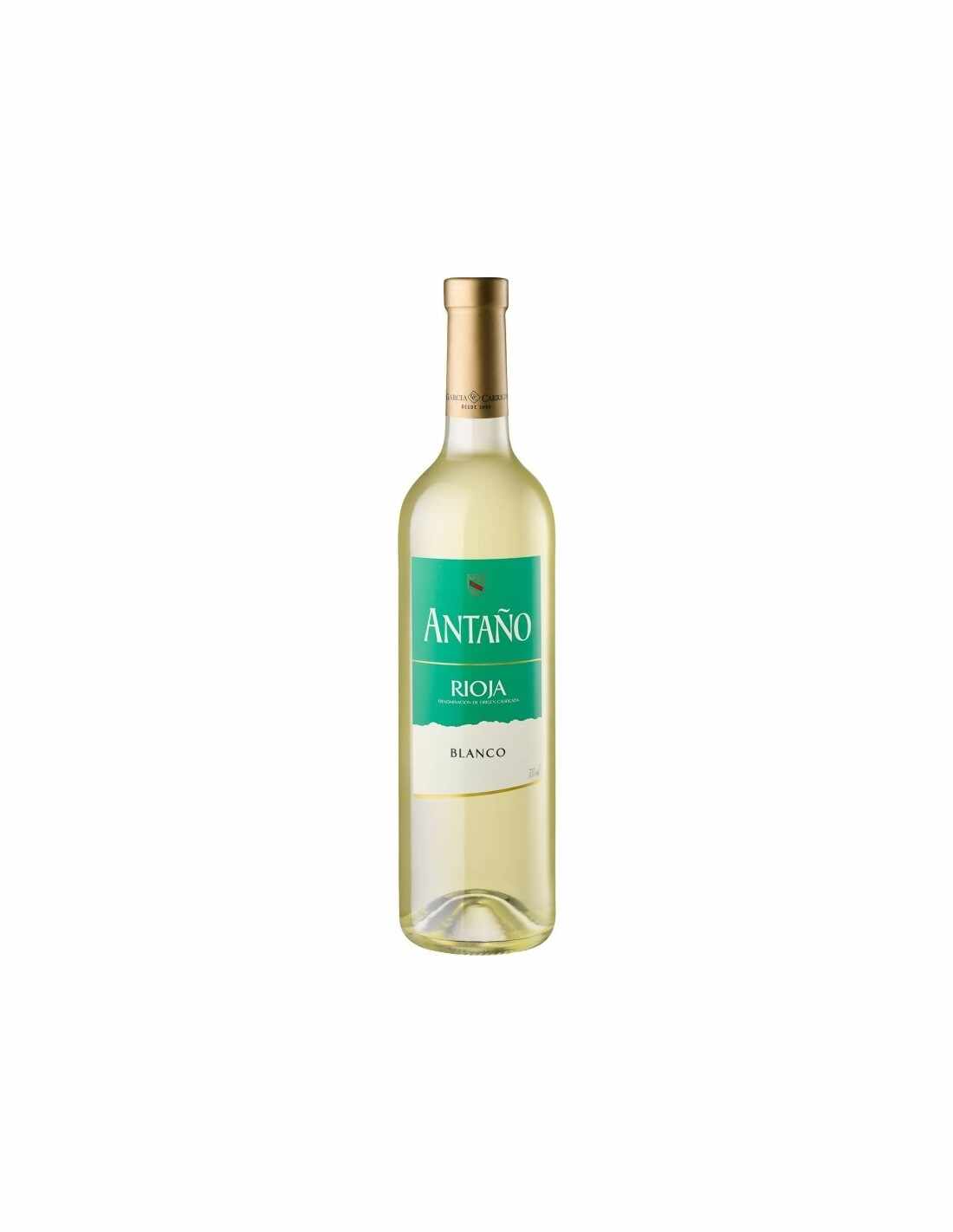 Vin alb demisec Antano Blanco Rioja, 0.75L, 12% alc., Spania