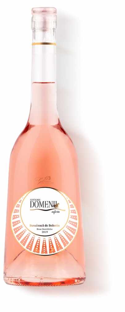 Vin rose - Domenii Euforia, Busuioaca de Bohotin, demidulce, 2019 | Casa de vinuri Cotnari