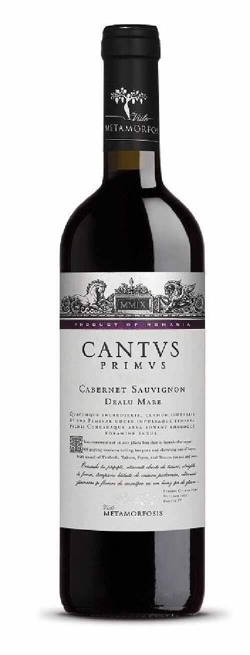 Vin rosu - Cantus Primus, Cabernet Sauvignon, sec | Viile Metamorfosis