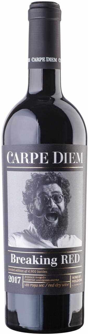 Vin rosu - Carpe Diem Breaking Red, Feteasca Neagra, Cabernet Sauvignon, sec | Carpe Diem
