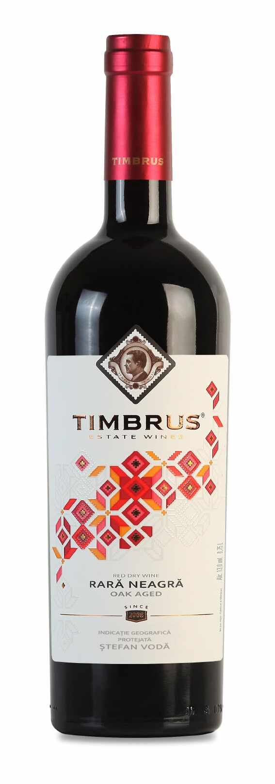 Vin rosu - Timbrus, Rara Neagra, sec, 2017 | Timbrus