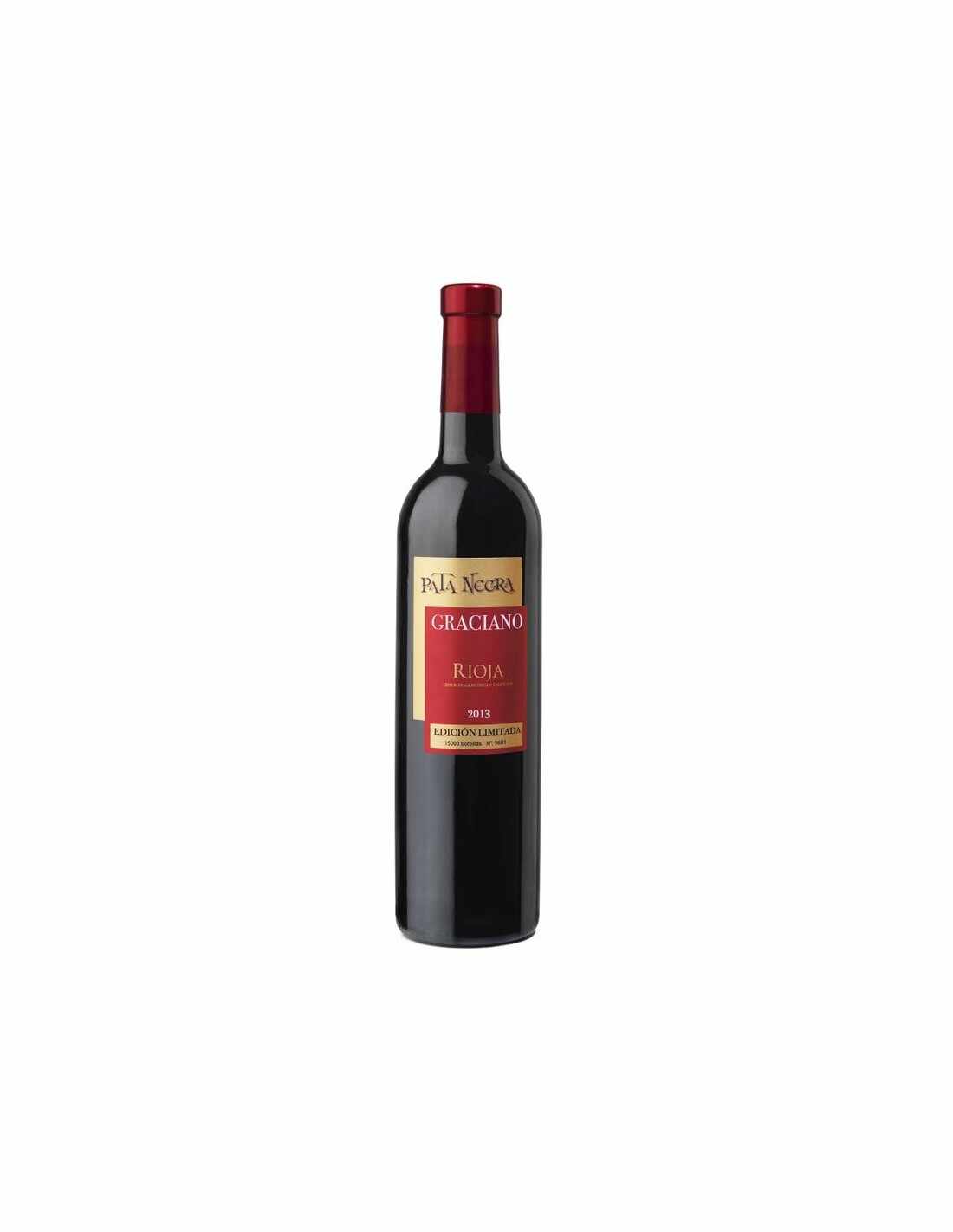 Vin rosu sec, Graciano, Pata Negra Rioja Edicion Limitada, 0.75L, Spania