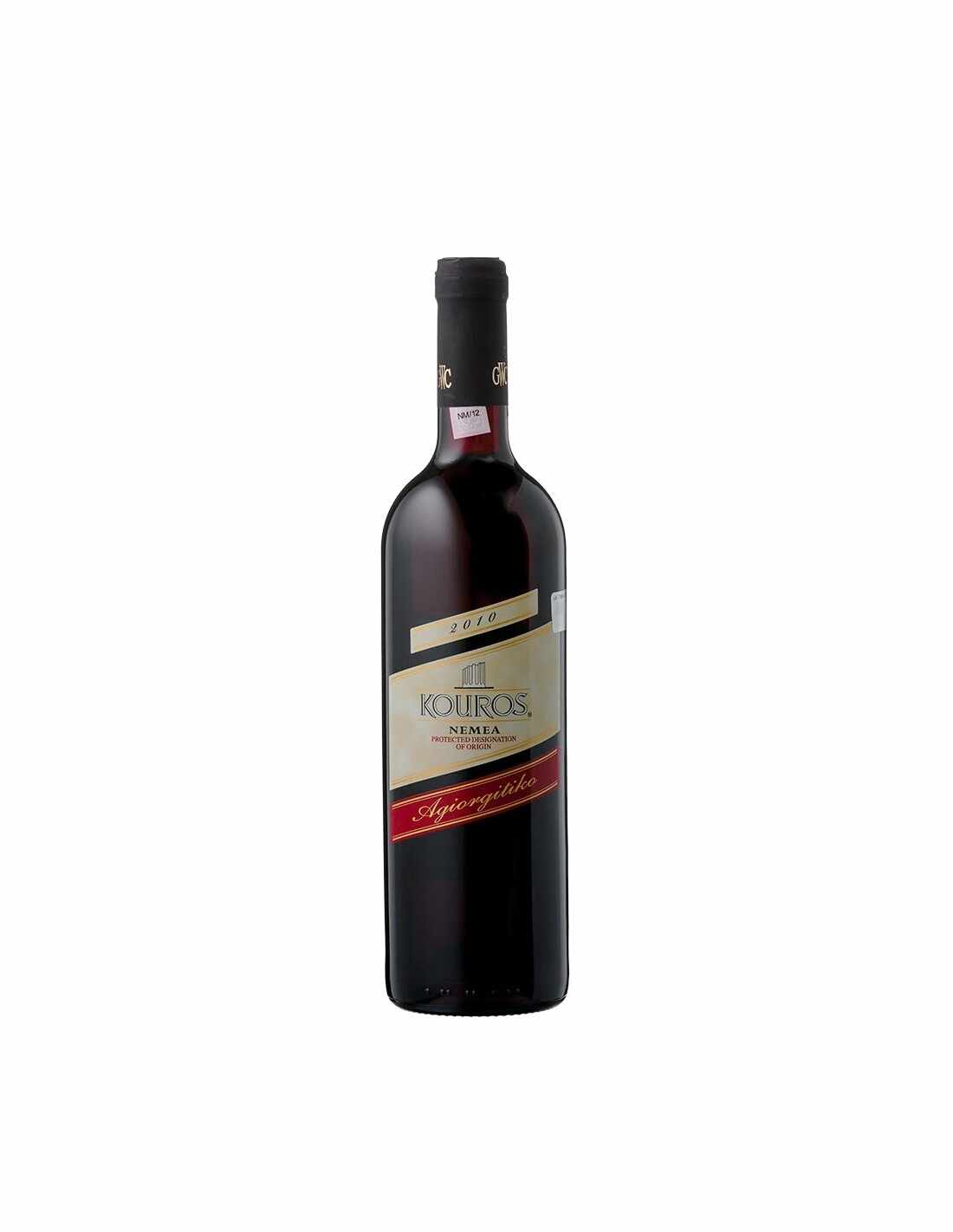 Vin rosu sec Kouros, Nemeas, 0.75L, 13% alc., Grecia