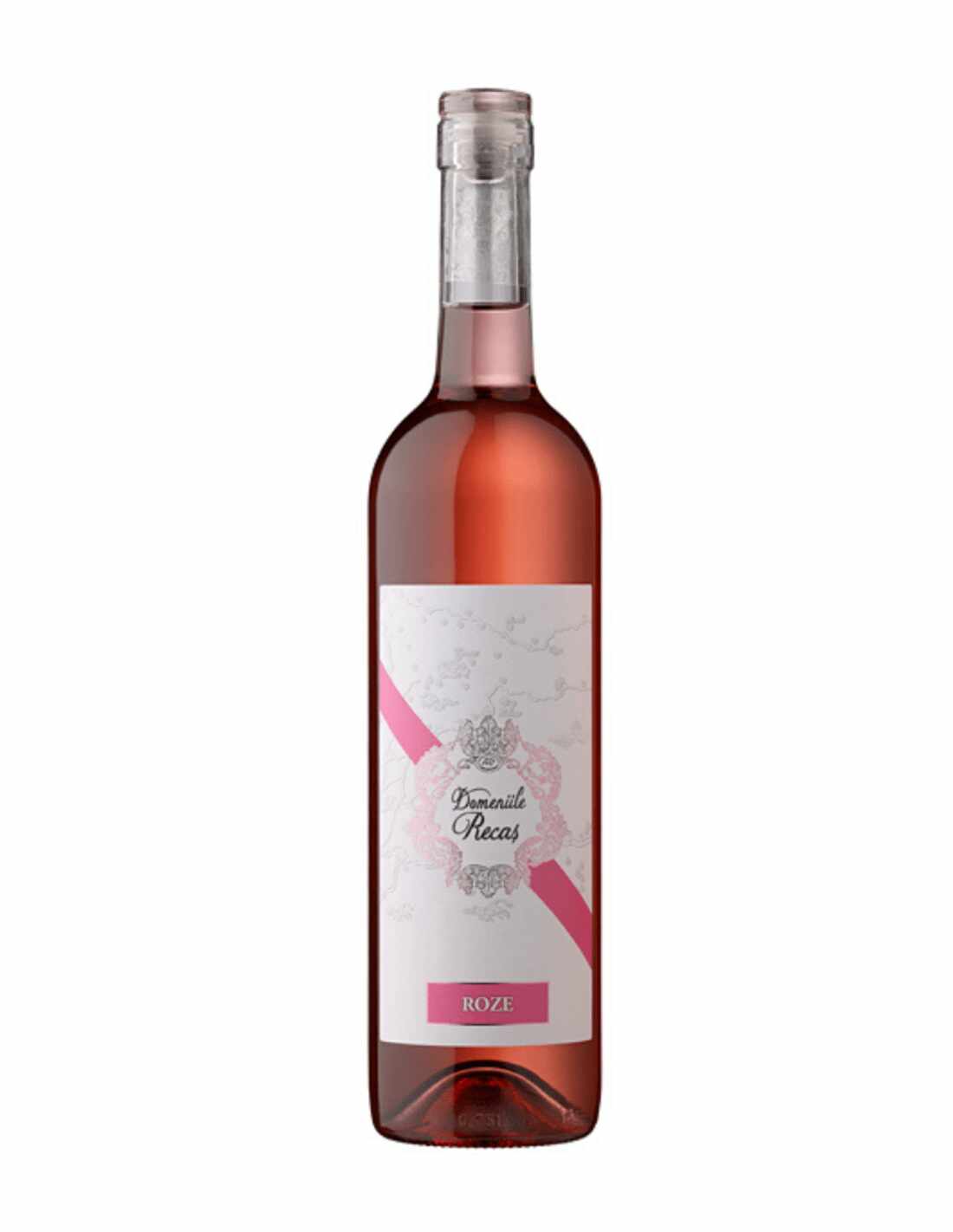 Vin roze demisec Domeniile Recas, 0.75L, 12.5% alc., Romania