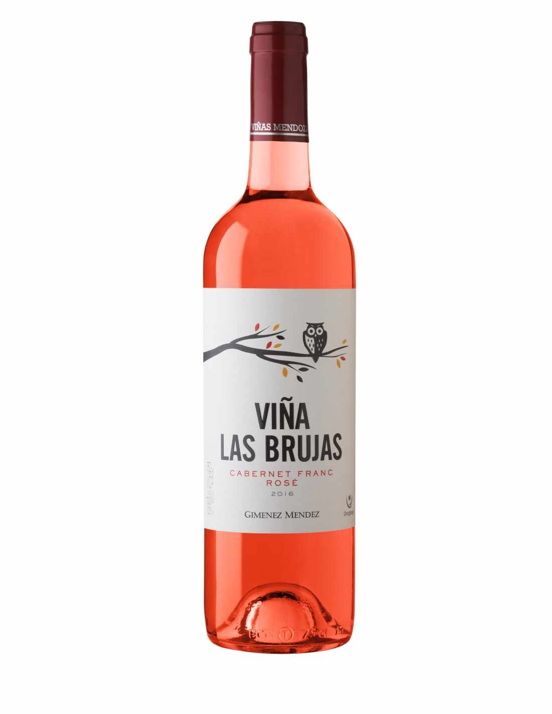 Vin roze sec, Cabernet Franc, Vi帽a Las Brujas, Gimenez Mendez Canelones, 0.75L, 13% alc., Uruguay