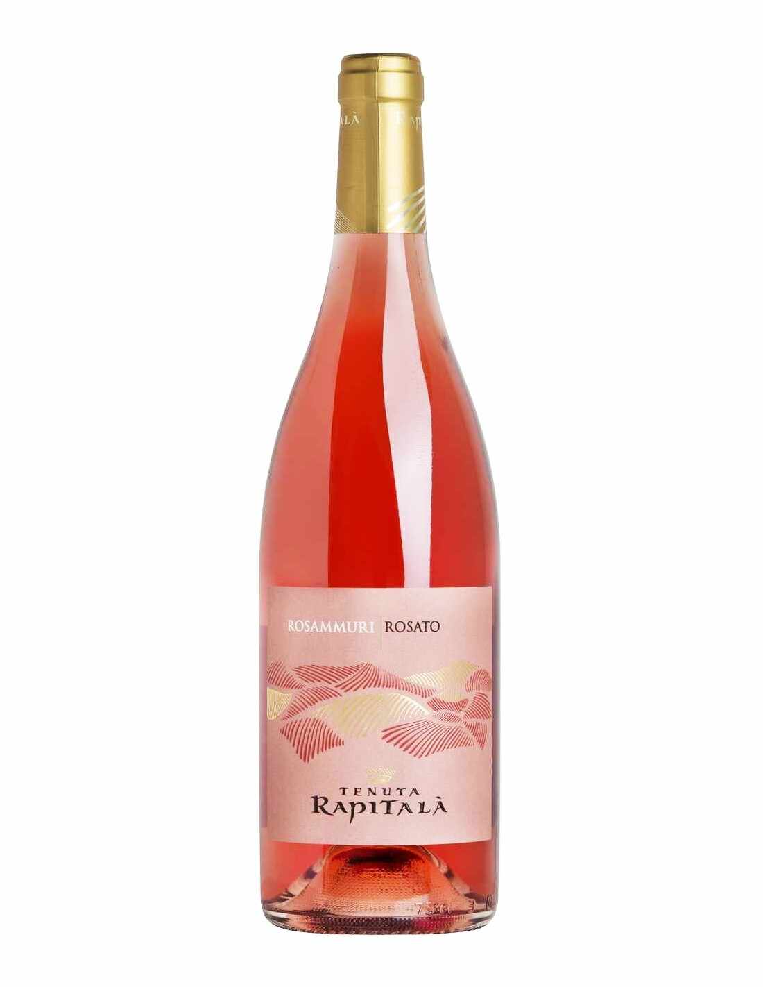 Vin roze sec, Rosammuri Tenuta Rapital脿 Rosato Sicilia, 0.75L, 12% alc., Italia