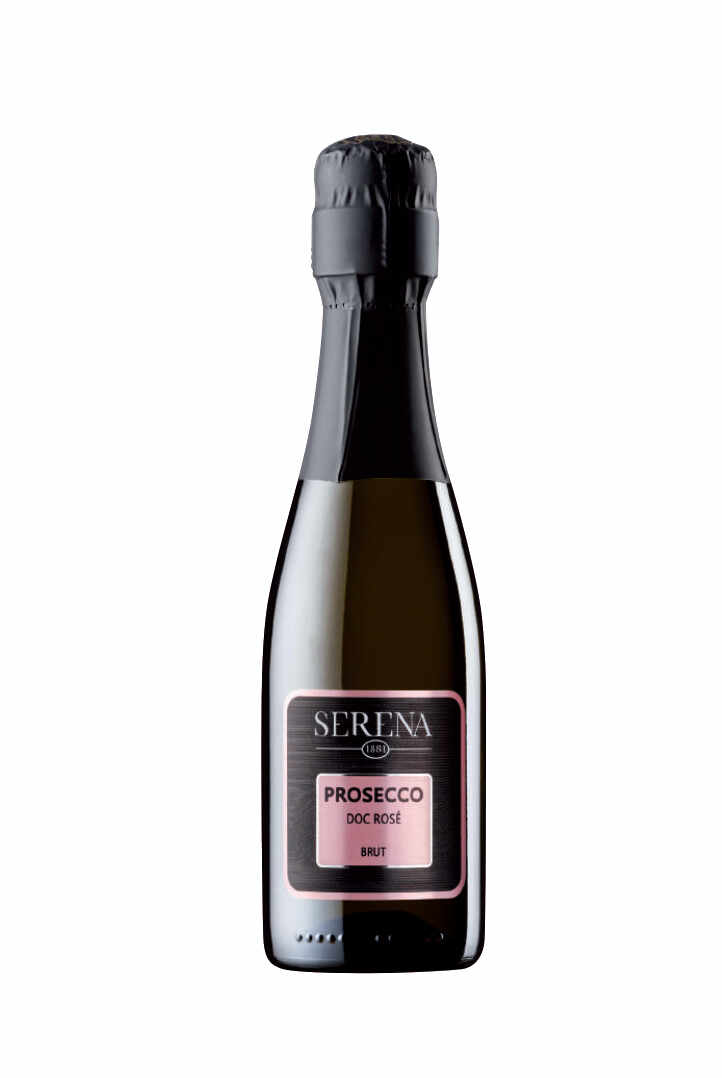 Vin spumant - Serena, Prosecco, DOC Rose, brut, 200ml | Serena