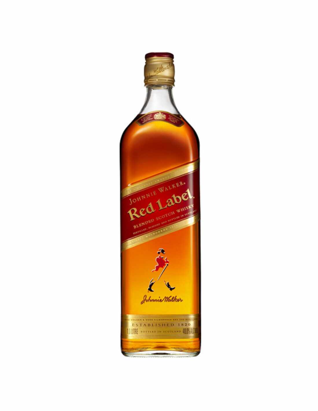 Whisky Johnnie Walker Red Label, 0.7L, 40% alc., Scotia